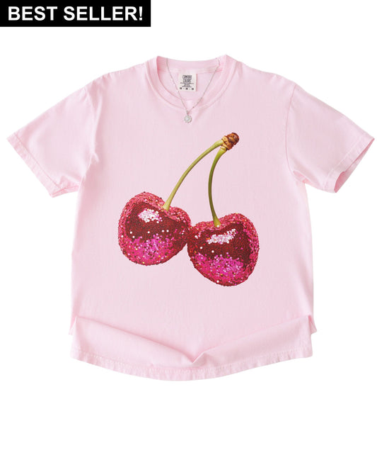Disco Cherries Graphic Tee