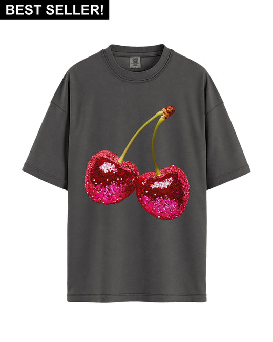 Disco Cherries Graphic Tee