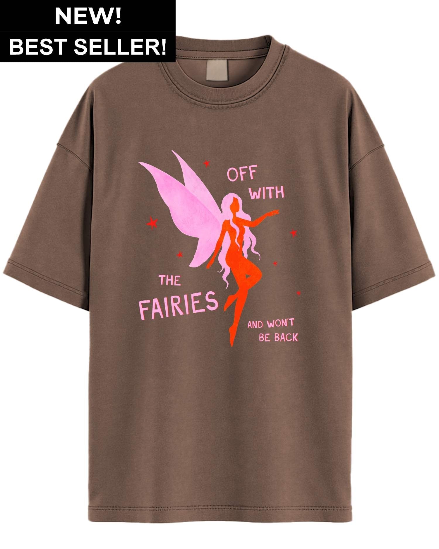 Off With The Fairies, Won't Be Back Graphic Tee
