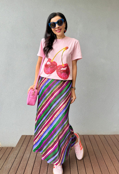 Disco Cherries Relaxed Tee