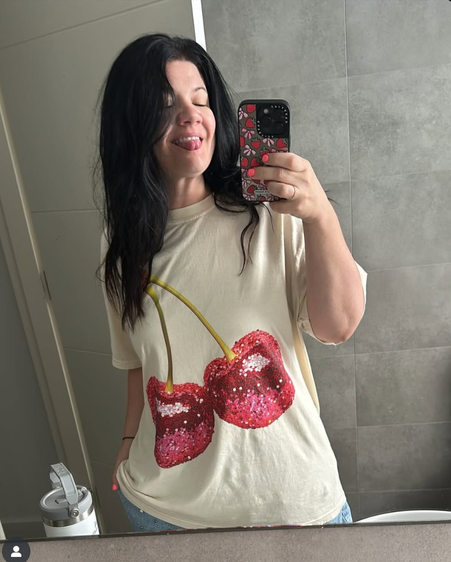 Disco Cherries Relaxed Tee