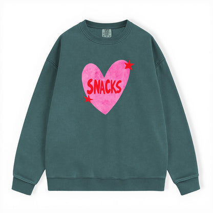 I Love Snacks Sweatshirt