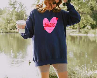 I Love Snacks Sweatshirt