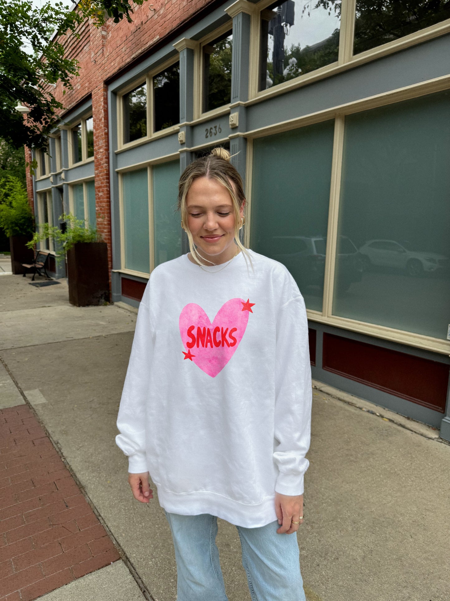I Love Snacks Sweatshirt