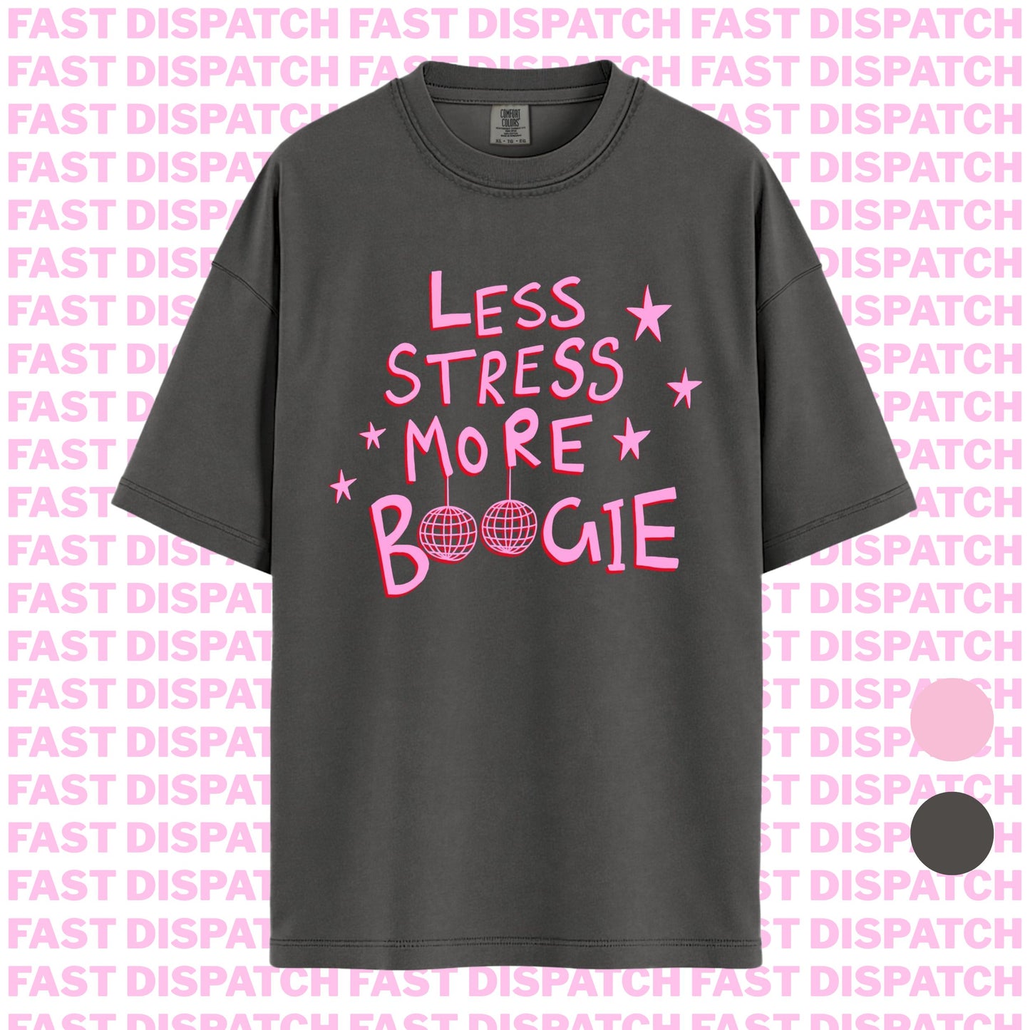 Less Stress More Boogie Tee 🚚 Ready-to-ship🎄