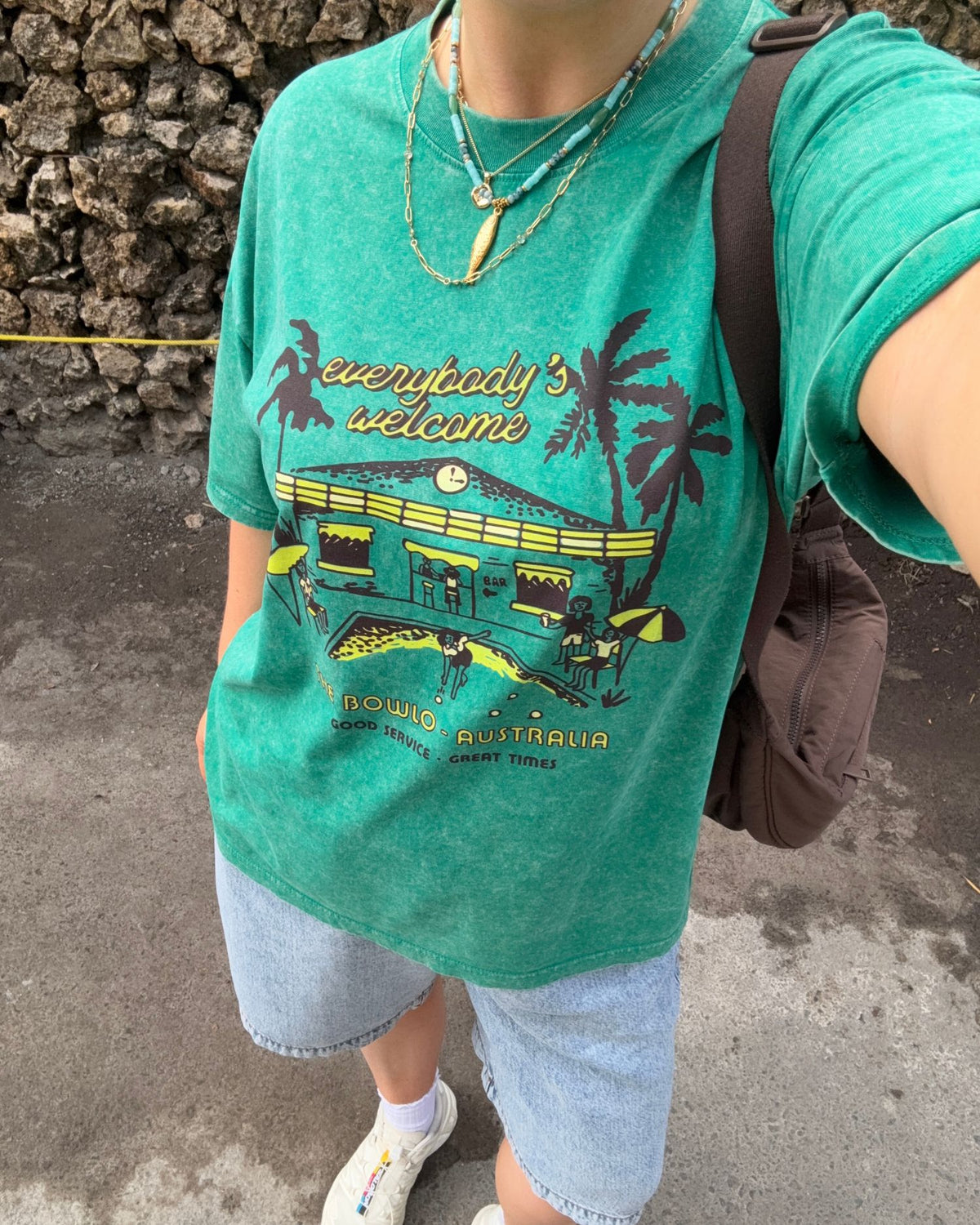 The Bowlo Oversized Graphic Tee