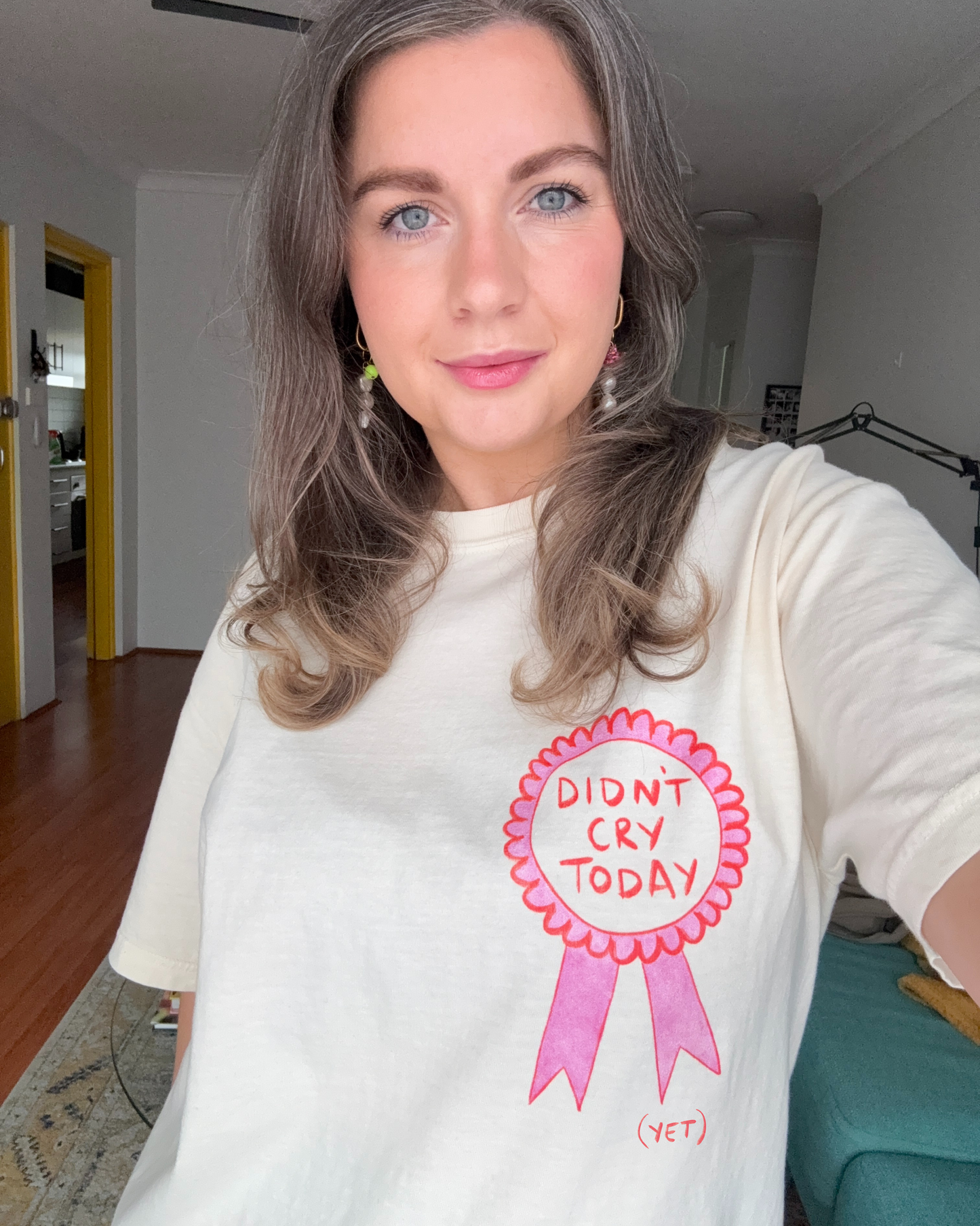 Didn't Cry Today (Yet) Relaxed Tee