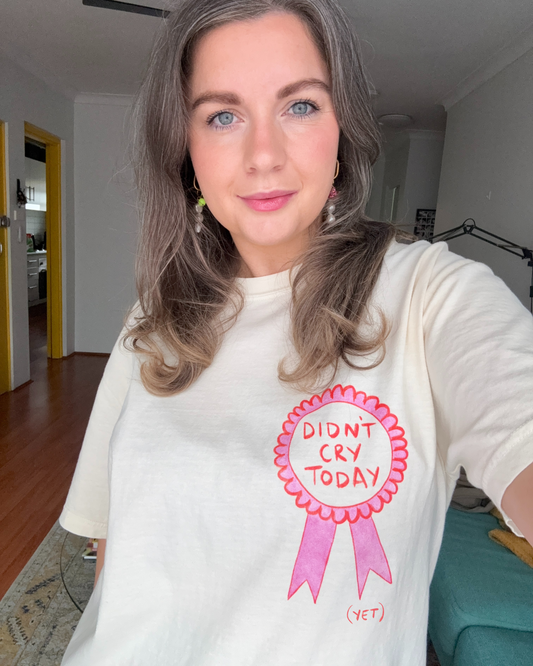 Didn't Cry Today (Yet) Relaxed Tee