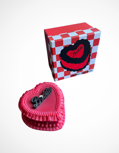 Baddie Heart Cake Candle