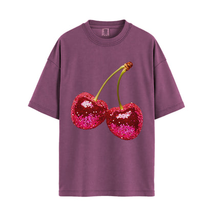Disco Cherries Relaxed Tee