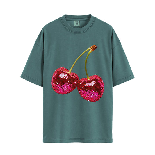 Disco Cherries Relaxed Tee