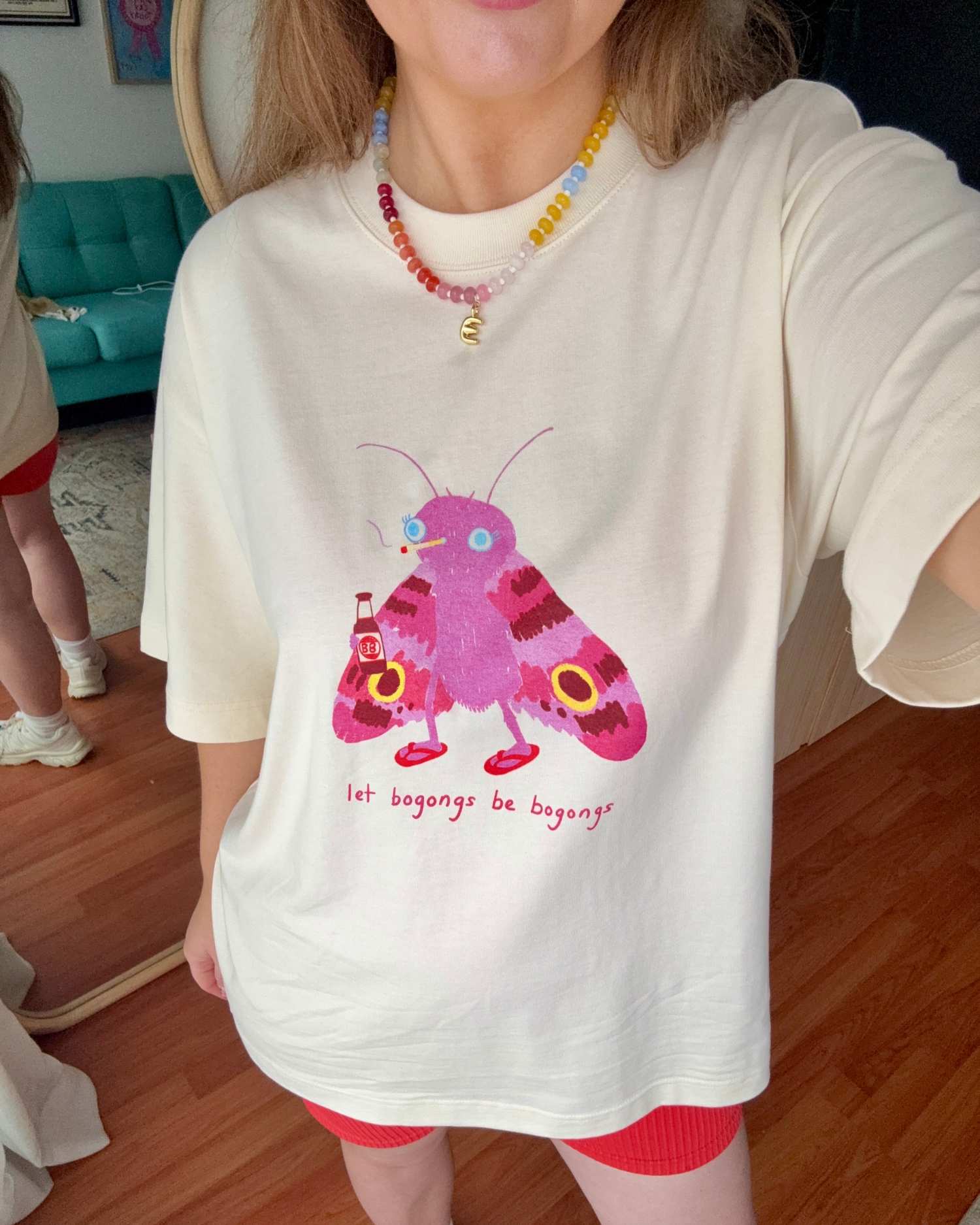 Bogong Moths Box Tee