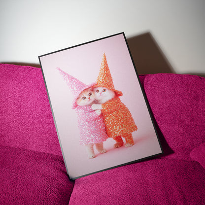 Cuddling Cats (Digital Only)