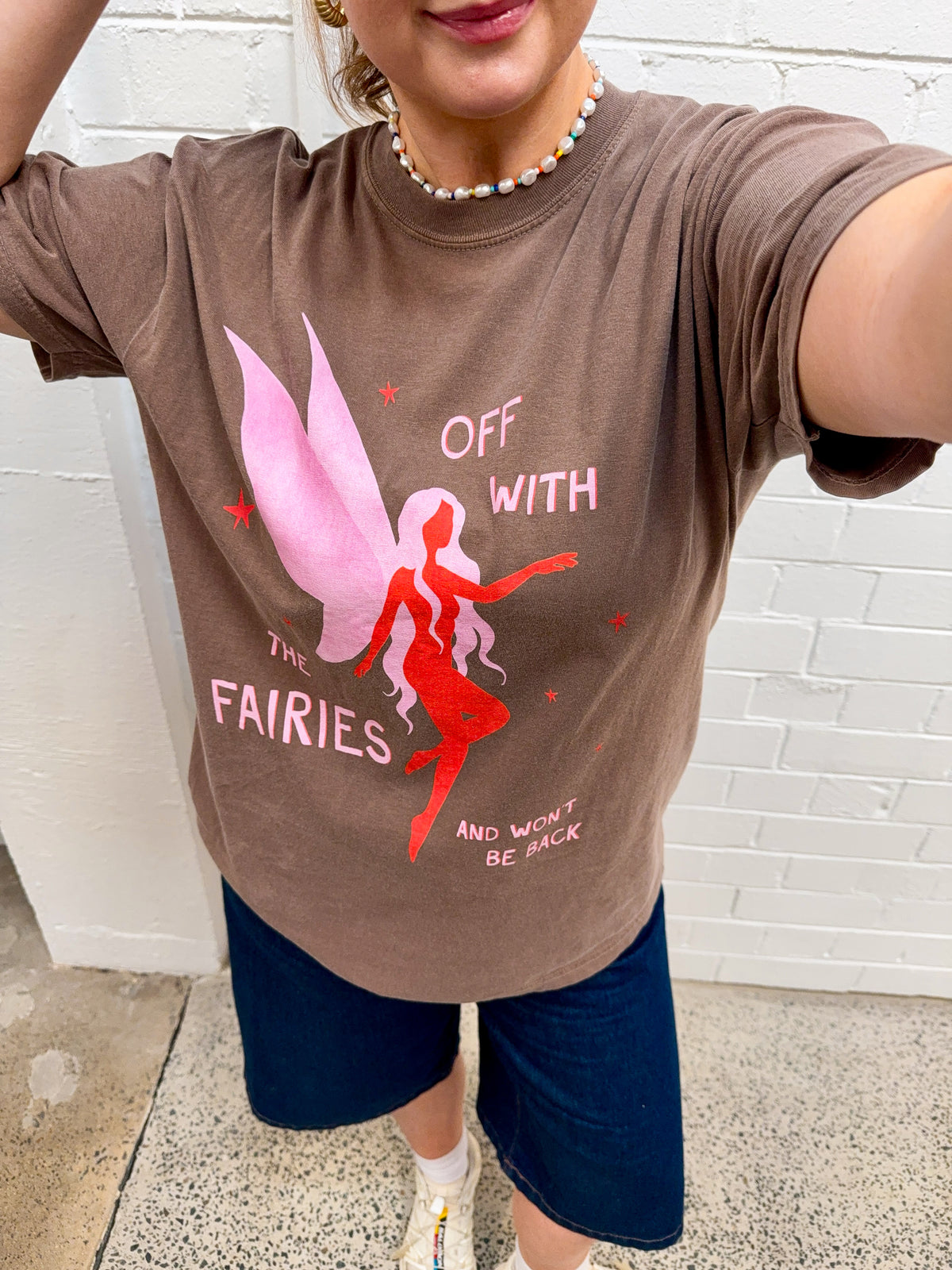 Off With The Fairies, Won't Be Back Graphic Tee