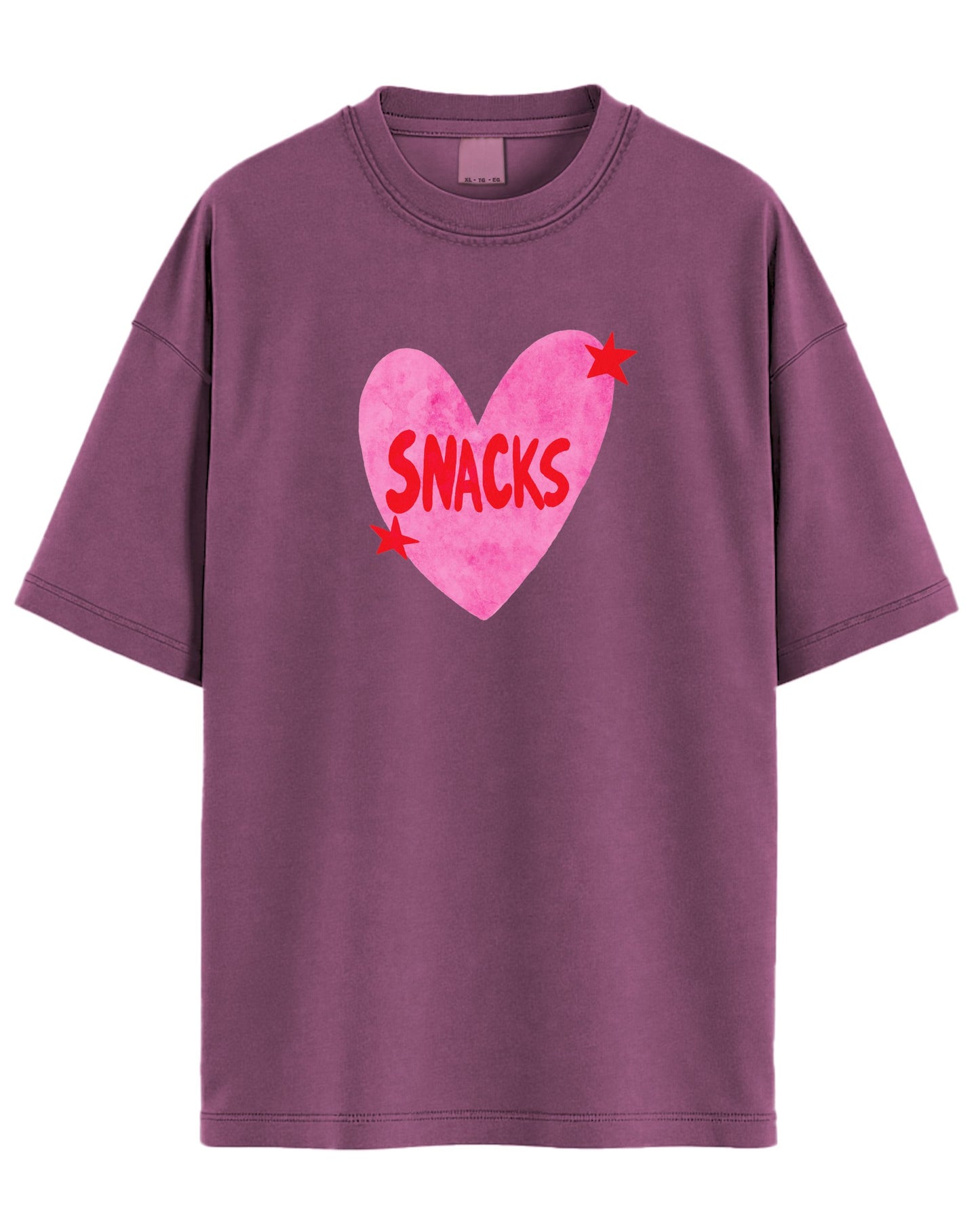 I Love Snacks Graphic Tee
