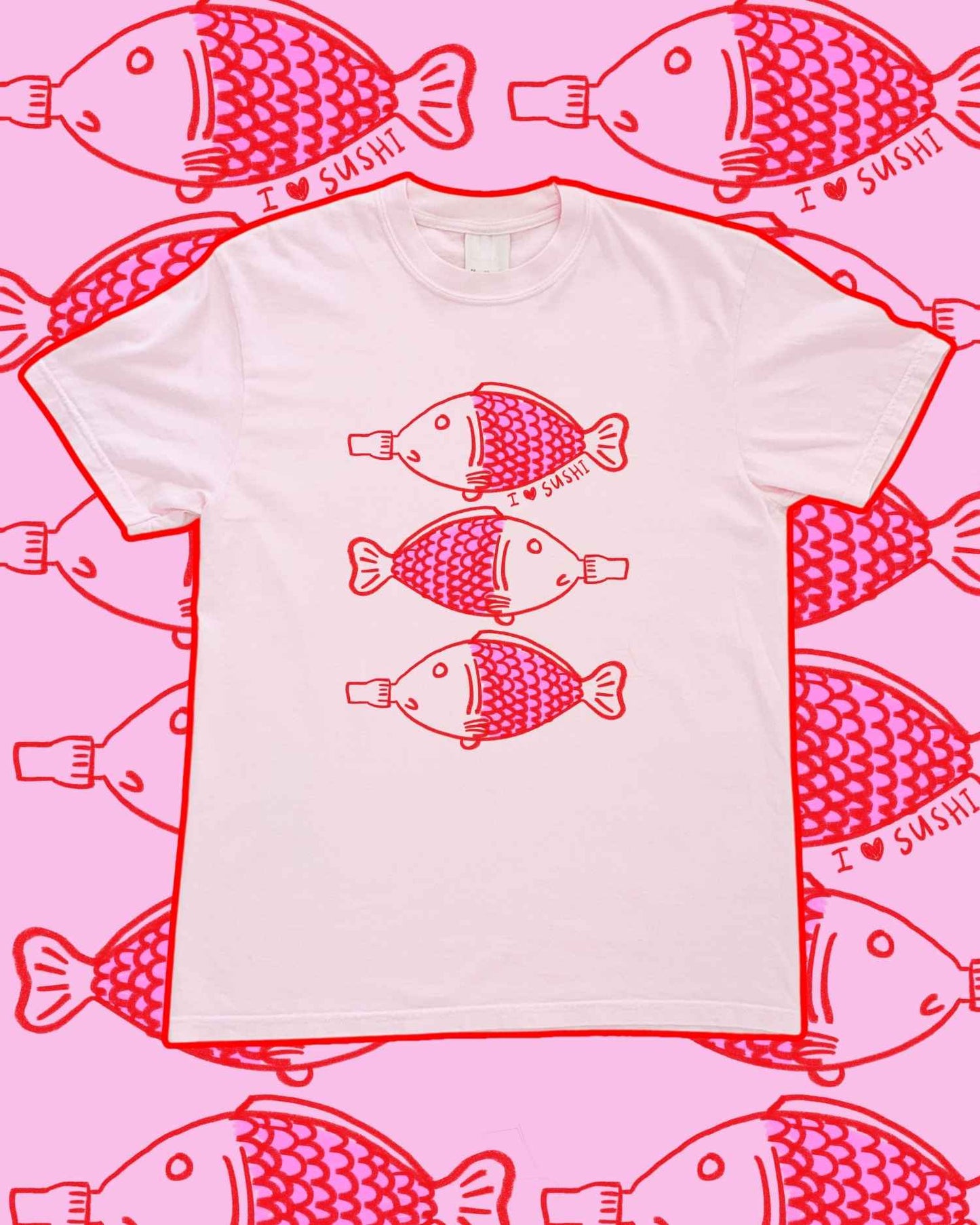 I Love Sushi Graphic Tee