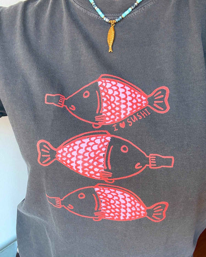 I Love Sushi Graphic Tee