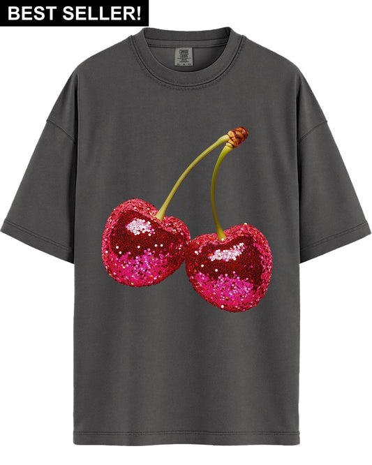 Disco Cherries Graphic Tee