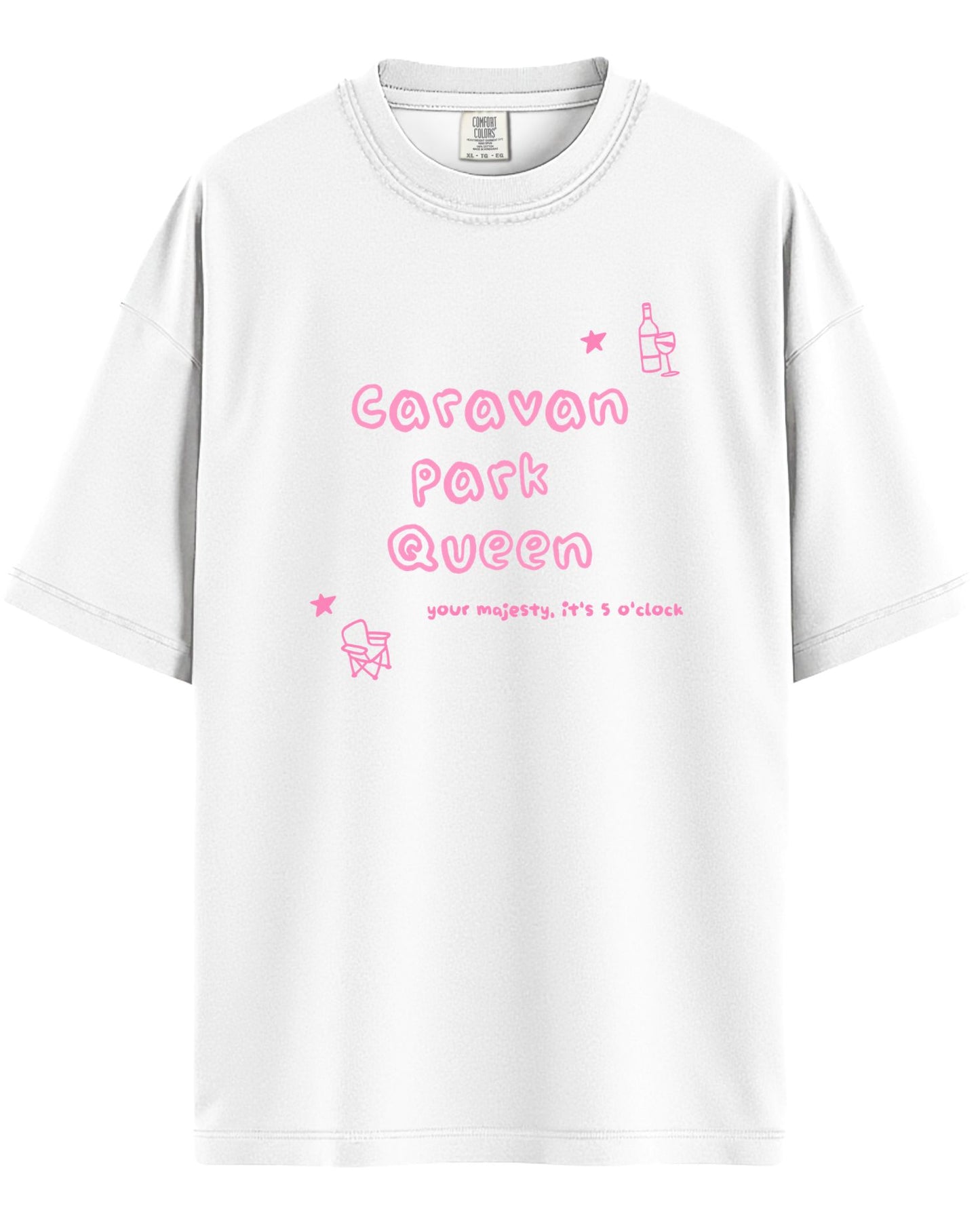 Caravan Park Queen Graphic Tee