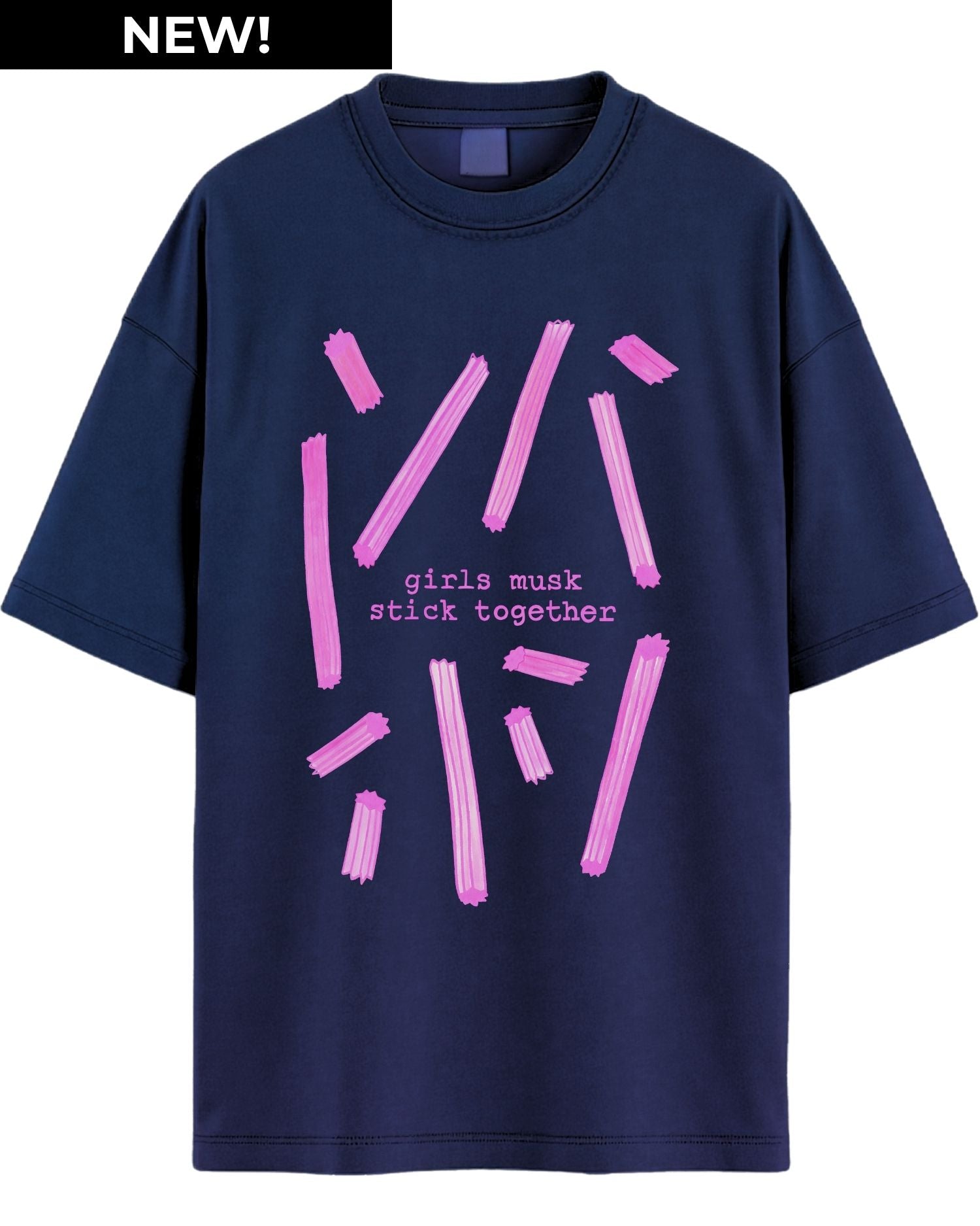 Girls Musk Stick Together Graphic Tee