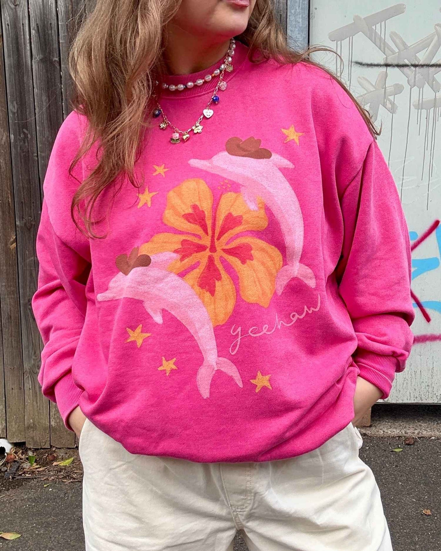 Dolphin Girl Sweatshirt