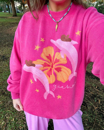 Dolphin Girl Sweatshirt