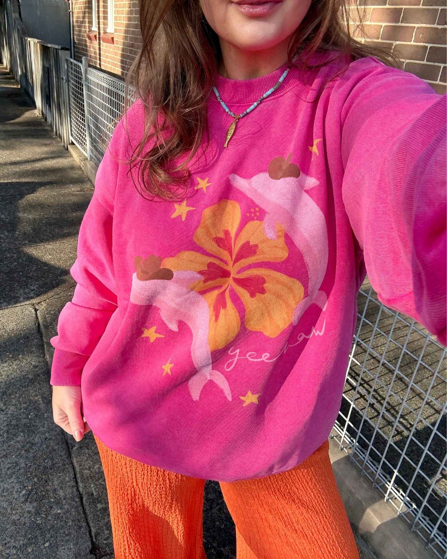 Dolphin Girl Sweatshirt