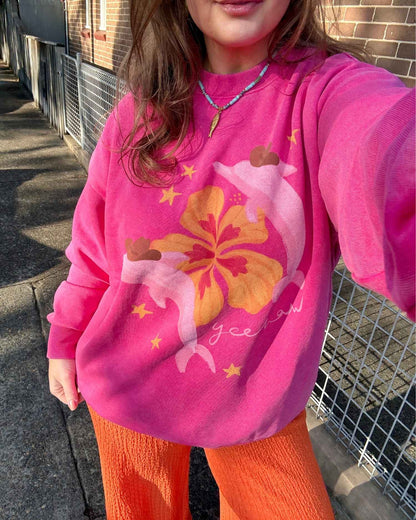 Dolphin Girl Sweatshirt
