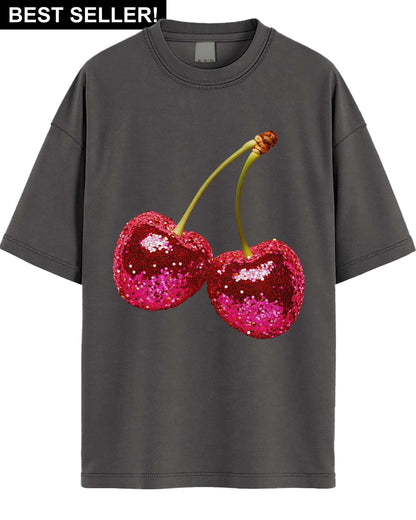 Disco Cherries Graphic Tee