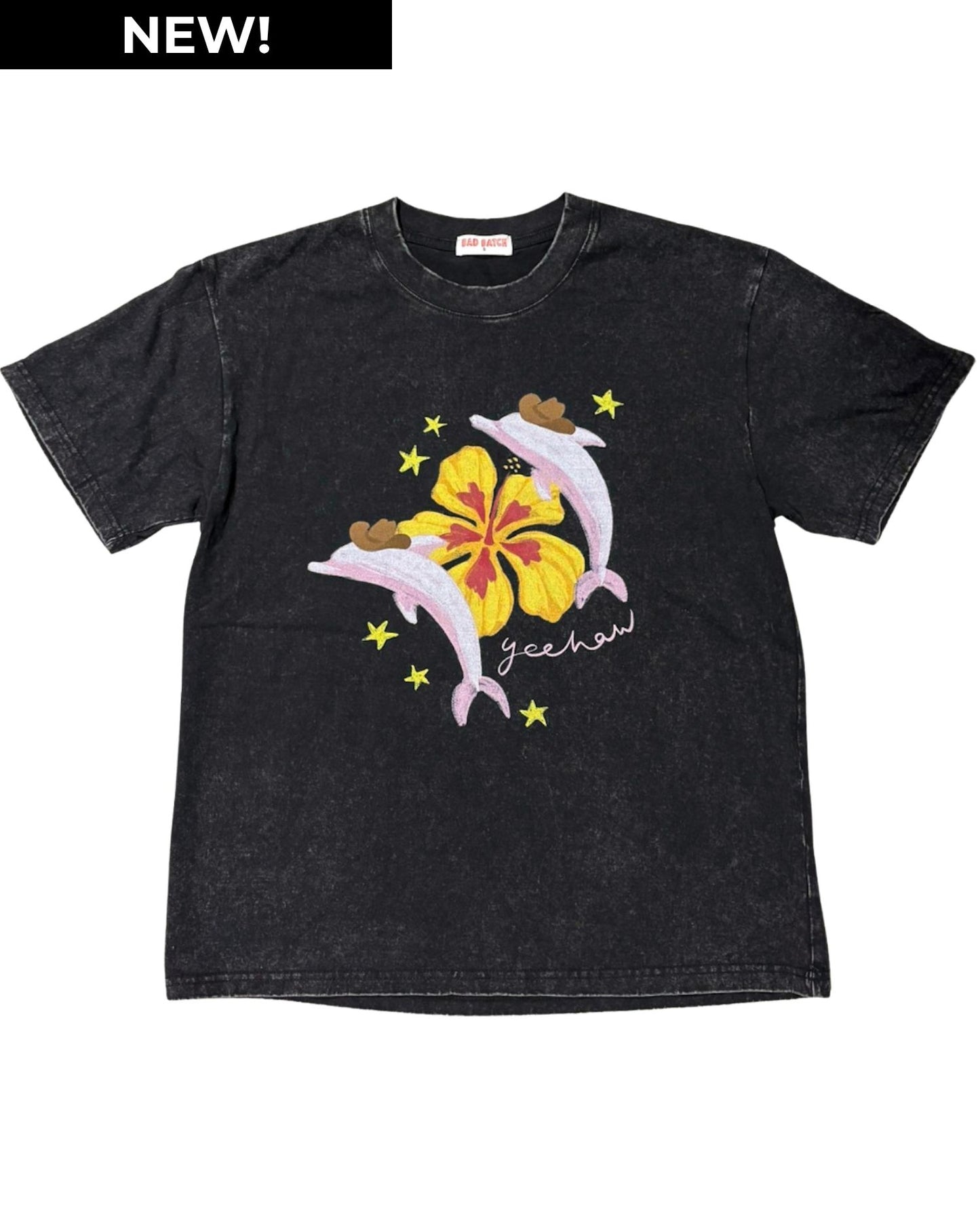 Dolphin Girl Oversized Graphic Tee