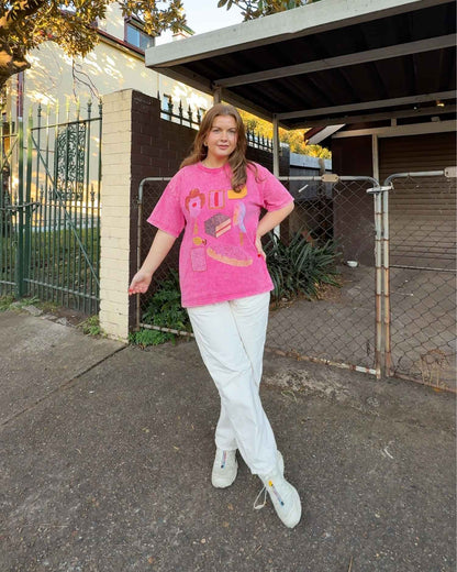 Sweet Treats Oversized Graphic Tee