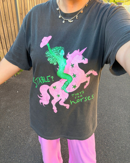Stable? That's For Horses Graphic Tee