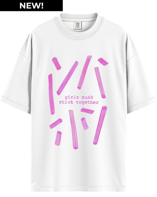 Girls Musk Stick Together Graphic Tee
