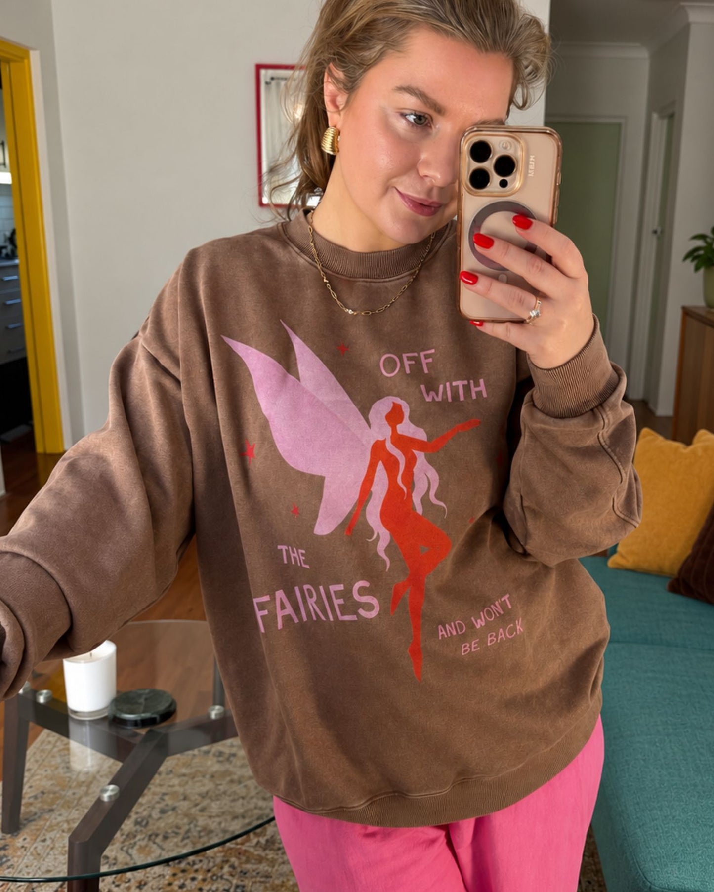 Off With The Fairies, Won't Be Back Sweatshirt