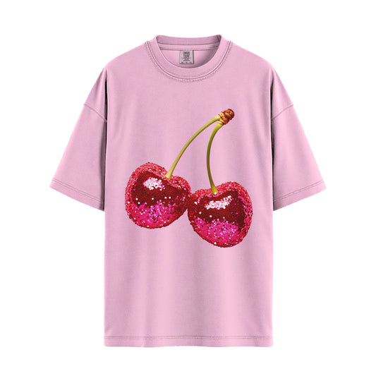 Disco Cherries Relaxed Tee